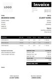 FREE Social Media Invoice Templates (Word, Excel, PDF)