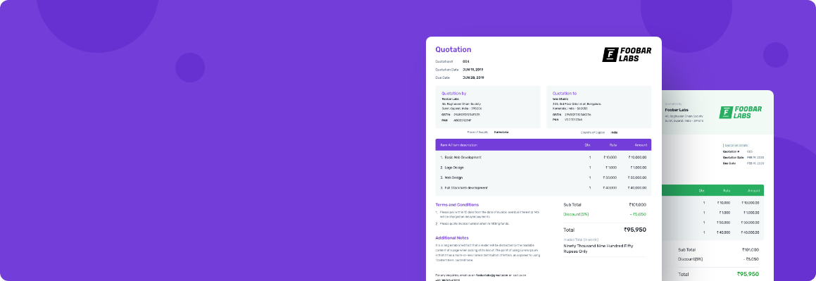 Free Quotation Software for Small Business - Refrens Free Quotation Software for Small Business - Refrens