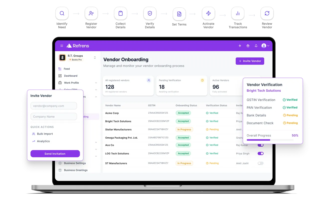 Vendor Onboarding Software for Smoother Vendor Activation