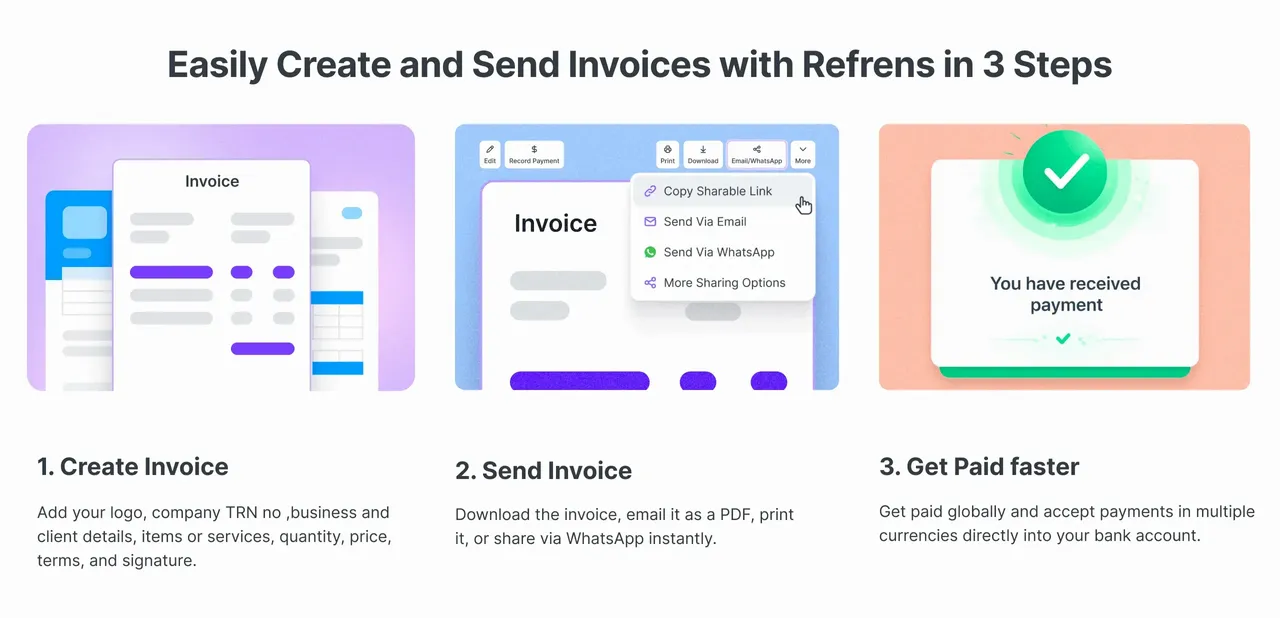 Leading UAE vendors trust Refrens for Invoicing/Billing Leading UAE vendors trust Refrens for Invoicing/Billing
