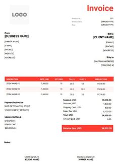 FREE DJ Invoice Templates (Word, Excel, PDF)