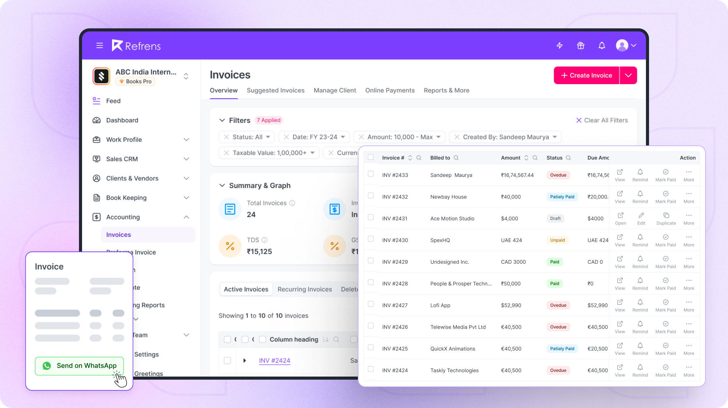 100% FREE Invoicing and Billing Software Online for Small Businesses