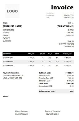 Free Medical Invoice Templates (Word, Excel, PDF)