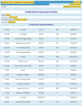 Free Quotation Templates in Word, Excel, PDF | Quote Format