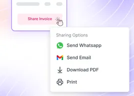 Invoicing Software for Freelancers - Easy Sharing Option