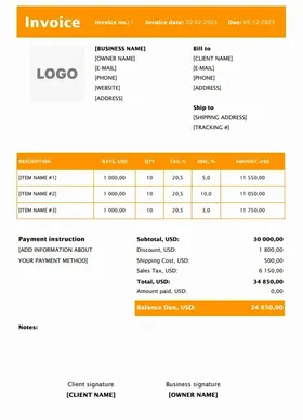 Proforma Invoice Maker