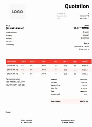 Interior Quotation Format in Word