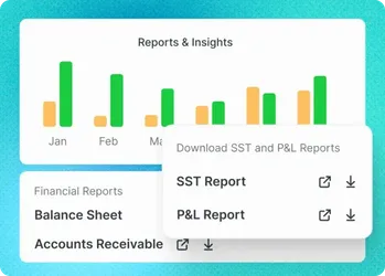 Automated Financial Reporting under Automated Invoicing Software