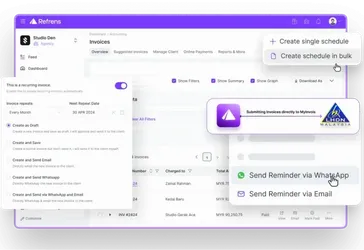 Automated Invoicing Software Dashboard for Malaysian Businesses