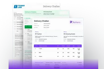 Delivery Challan Format