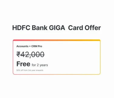HDFC Bank GIGA Card Offer HDFC Bank GIGA Card Offer