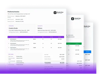 Free proforma invoice template available in Excel, Word, and PDF formats