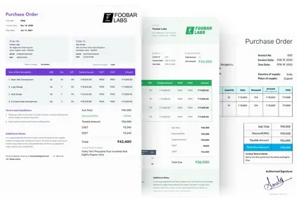 Purchase Order Management Software