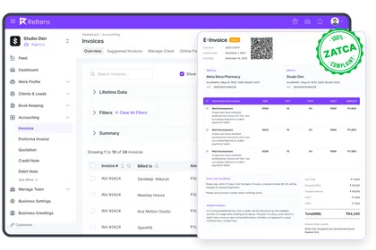 ZATCA E-invoice Software