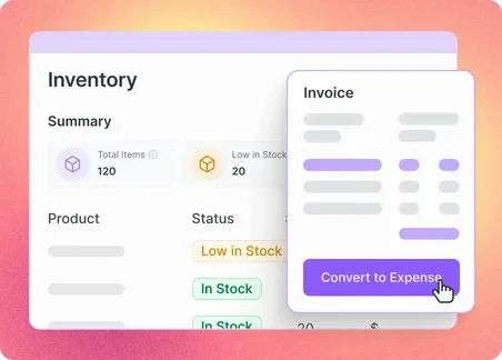 Manage inventory & expenses with Refrens Accounting Software