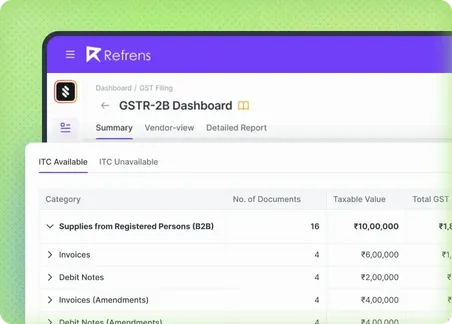 Accounting Software - GST Reports and Reconcillation