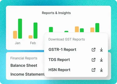 GST Reports Features in Cloud Accounting Software