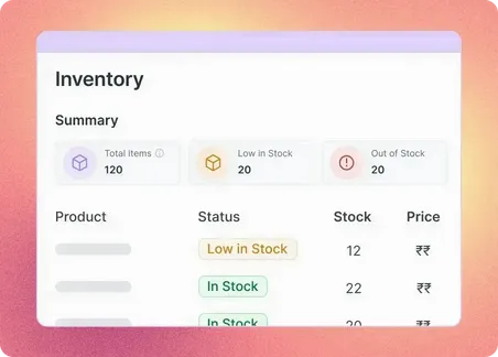 Inventory Management - Sales Order Software