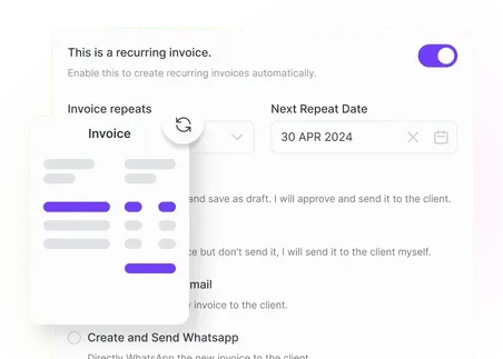 Invoicing Software with Recurring Billing