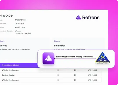 Automated E-invoice Submission Automated E-invoice Submission