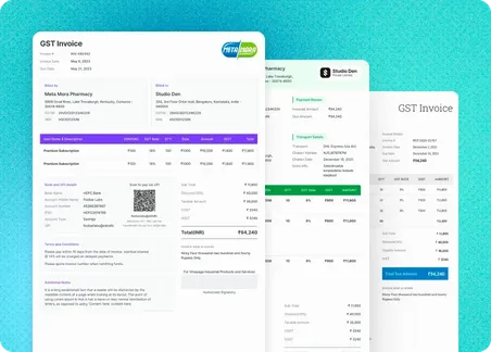 GST Invoicing Software Features - Refrens Invoice