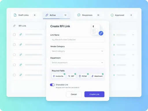 Create RFI Links - Refrens