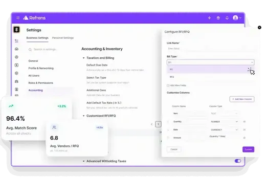 Refrens RFQ Software