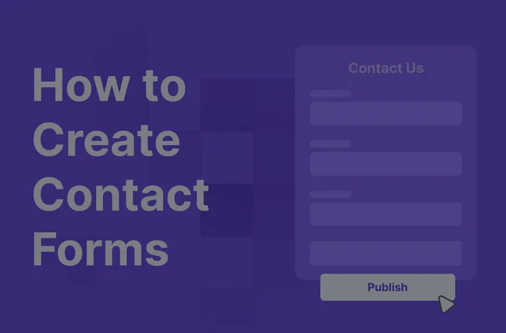 Create Contact Forms