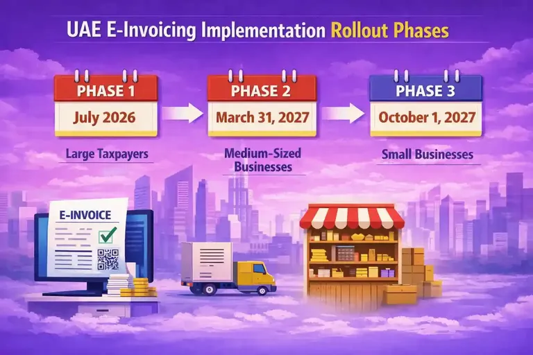 UAE e-Invoicing Timeline