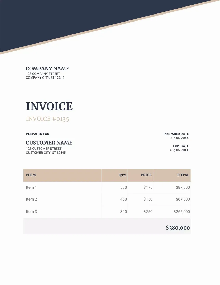 Invoice Template