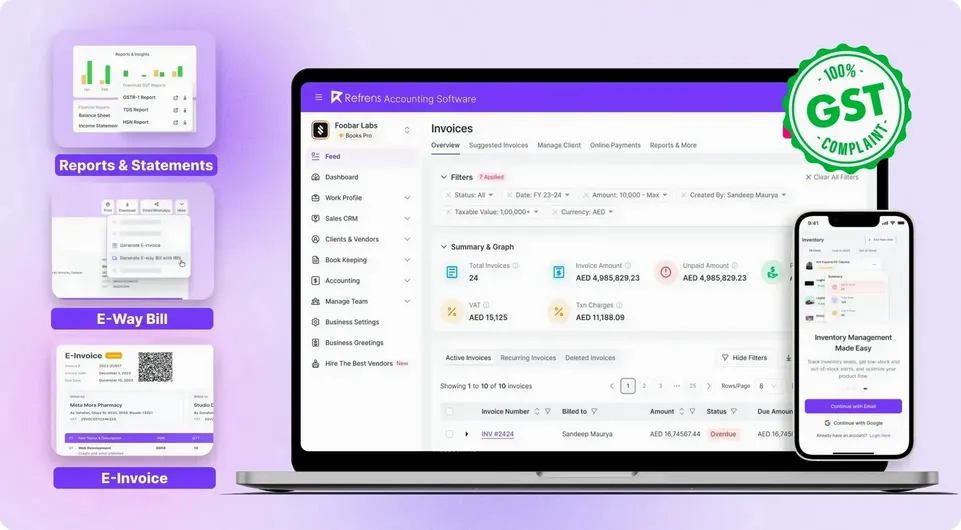 Refrens vs Busy: Best Accounting Software Comparison