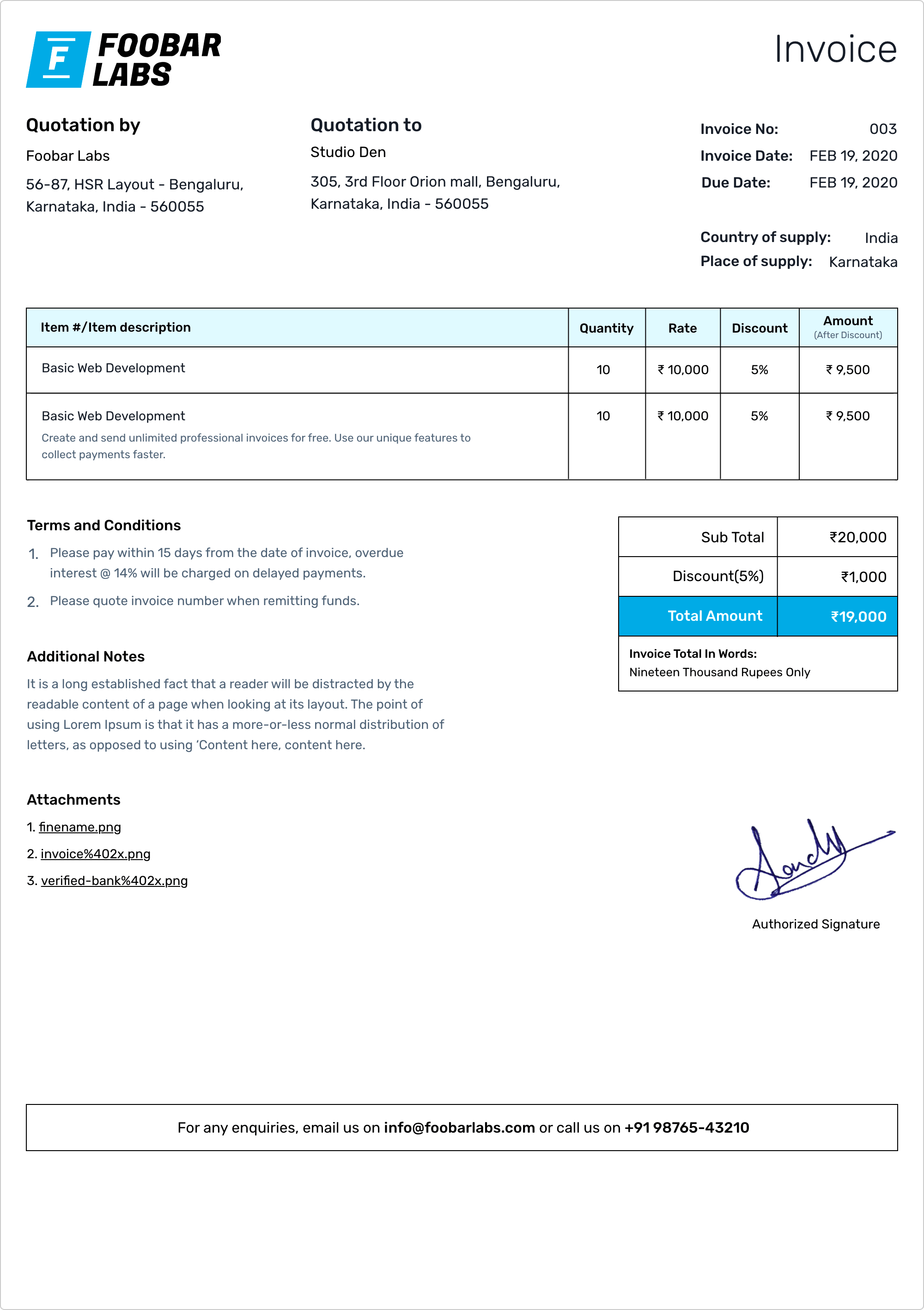 Free Quotation Templates Download Email Quotes Refrens