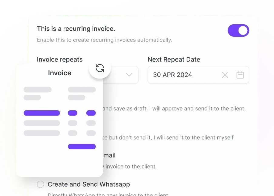 Invoicing Software with Recurring Billing | Automate Invoices & Payments