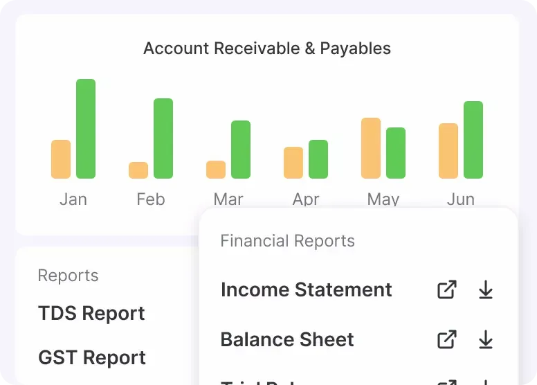 Robust Reporting - Refrens GST Accounting Software