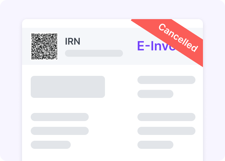  Effortless e-Invoice Cancellation