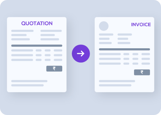 Quoting Software for converting quotation to invoice